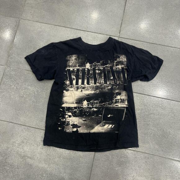 Black nirvana band tee grunge - Picture 2 of 3